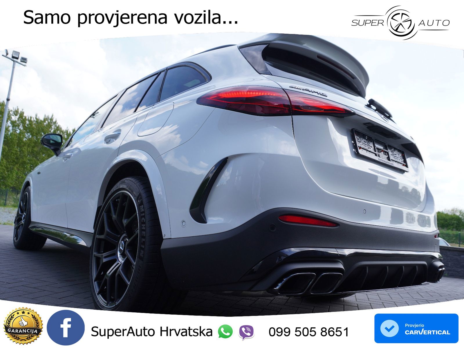 Mercedes AMG GLC 63 S E PERFORMANCE (680 KS) 4MATIC+ AMG SPEEDSHIFT MCT 9G ACC+HEAD+4xGR SJED+360+PANO
