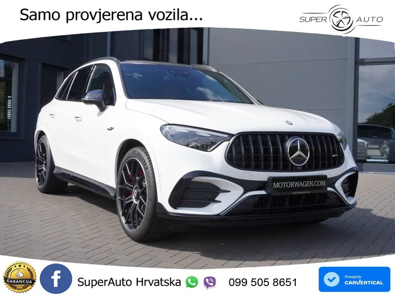 Mercedes AMG GLC 63 S E PERFORMANCE (680 KS) 4MATIC+ AMG SPEEDSHIFT MCT 9G ACC+HEAD+4xGR SJED+360+PANO