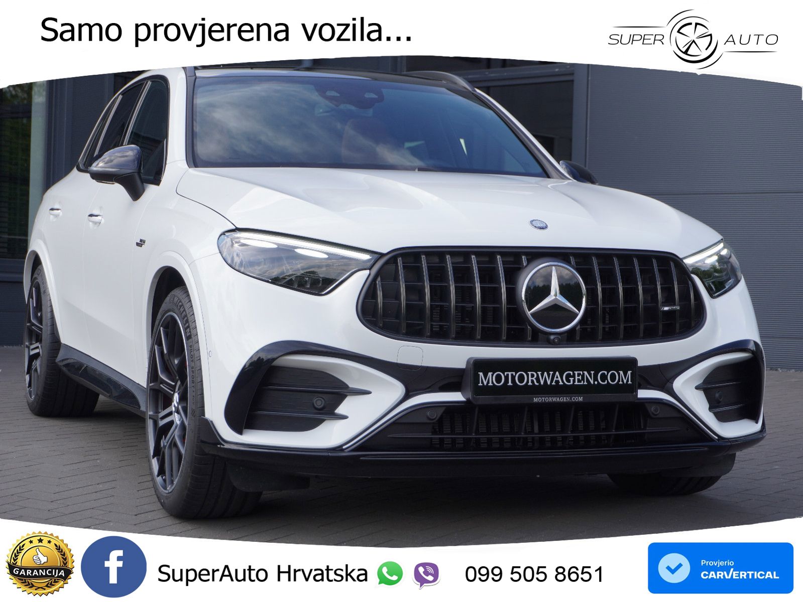 Mercedes AMG GLC 63 S E PERFORMANCE (680 KS) 4MATIC+ AMG SPEEDSHIFT MCT 9G ACC+HEAD+4xGR SJED+360+PANO