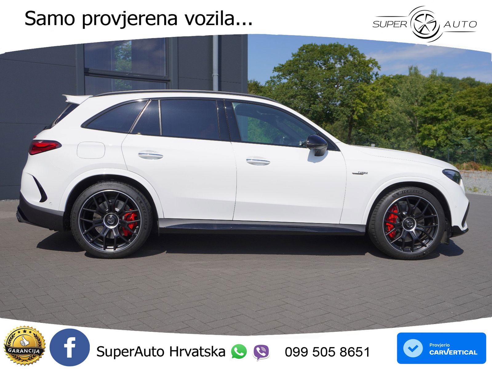 Mercedes AMG GLC 63 S E PERFORMANCE (680 KS) 4MATIC+ AMG SPEEDSHIFT MCT 9G ACC+HEAD+4xGR SJED+360+PANO