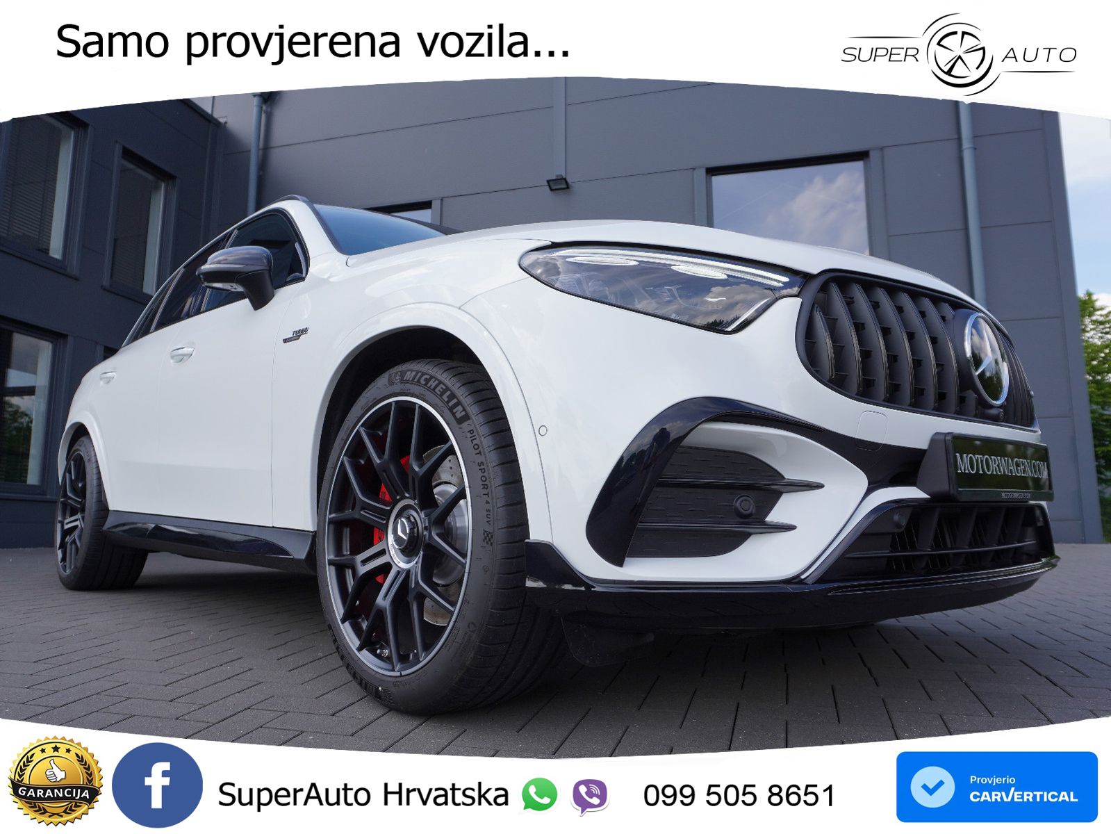 Mercedes AMG GLC 63 S E PERFORMANCE (680 KS) 4MATIC+ AMG SPEEDSHIFT MCT 9G ACC+HEAD+4xGR SJED+360+PANO