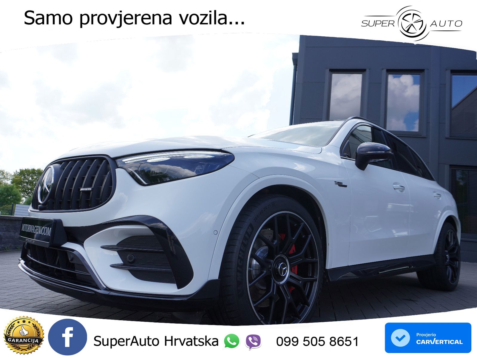 Mercedes AMG GLC 63 S E PERFORMANCE (680 KS) 4MATIC+ AMG SPEEDSHIFT MCT 9G ACC+HEAD+4xGR SJED+360+PANO