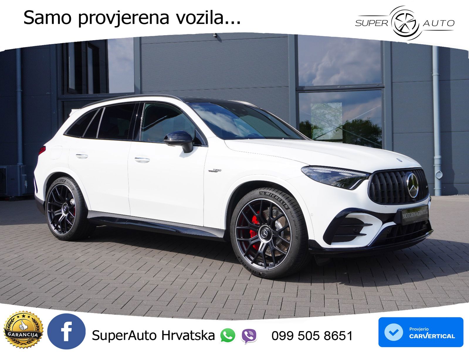 Mercedes AMG GLC 63 S E PERFORMANCE (680 KS) 4MATIC+ AMG SPEEDSHIFT MCT 9G ACC+HEAD+4xGR SJED+360+PANO