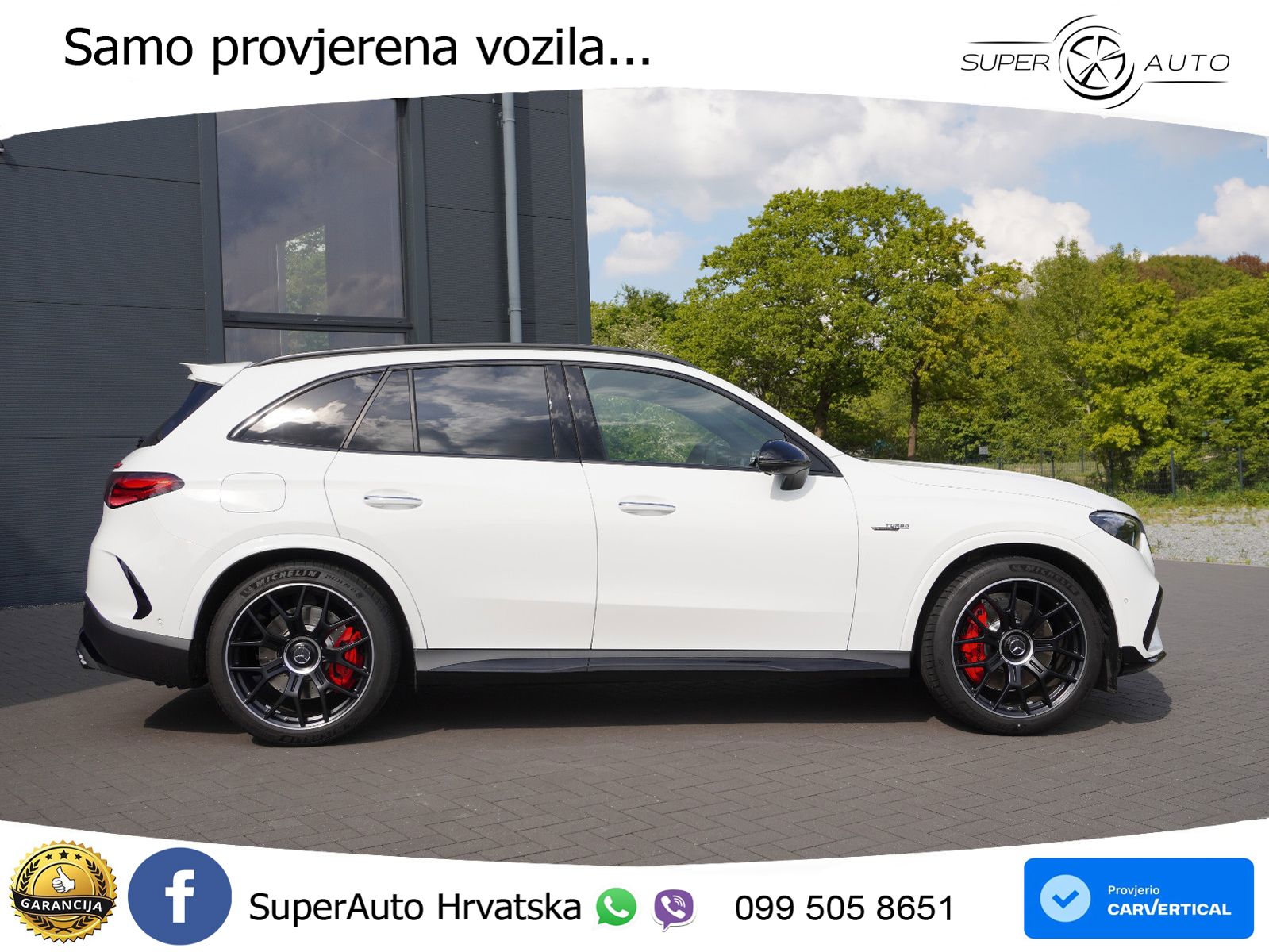 Mercedes AMG GLC 63 S E PERFORMANCE (680 KS) 4MATIC+ AMG SPEEDSHIFT MCT 9G ACC+HEAD+4xGR SJED+360+PANO