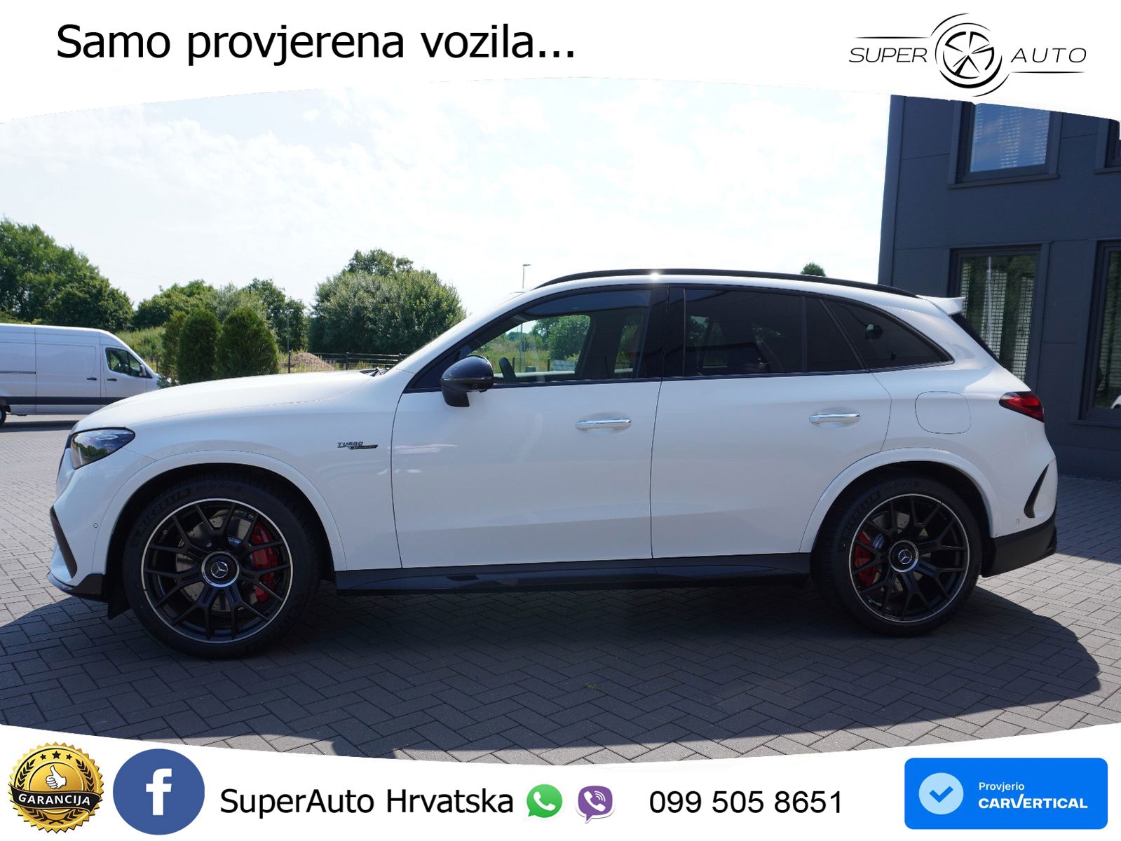 Mercedes AMG GLC 63 S E PERFORMANCE (680 KS) 4MATIC+ AMG SPEEDSHIFT MCT 9G ACC+HEAD+4xGR SJED+360+PANO