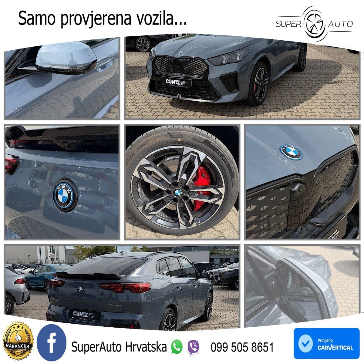 BMW iX2 66.5 kWh (313 KS) xDrive30 LED+GR SJED+ACC