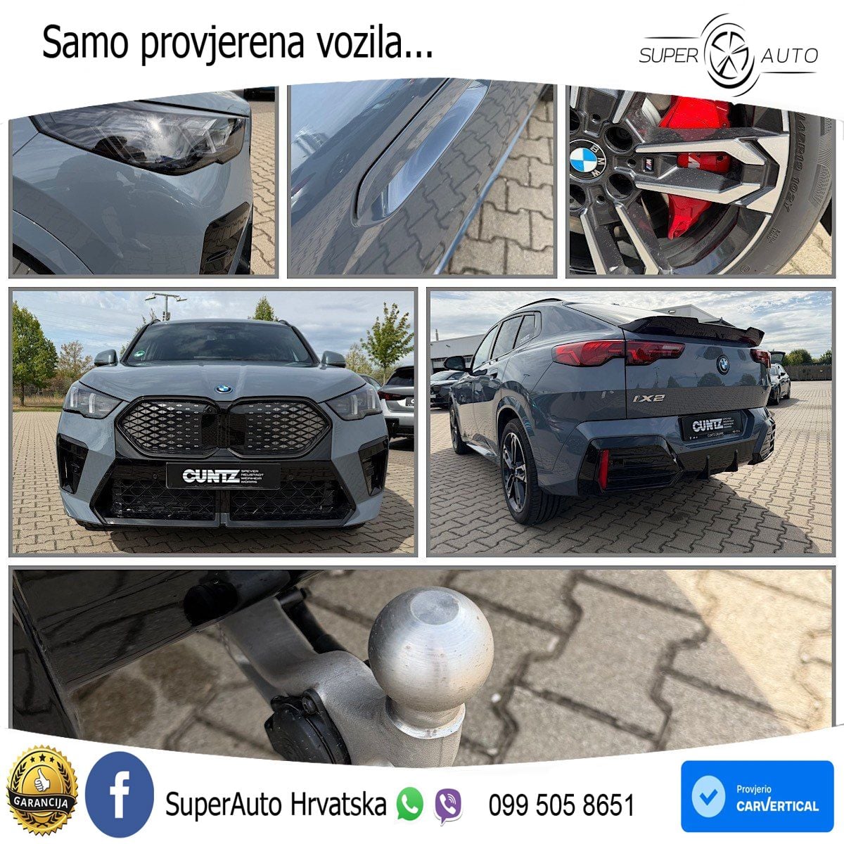 BMW iX2 66.5 kWh (313 KS) xDrive30 LED+GR SJED+ACC