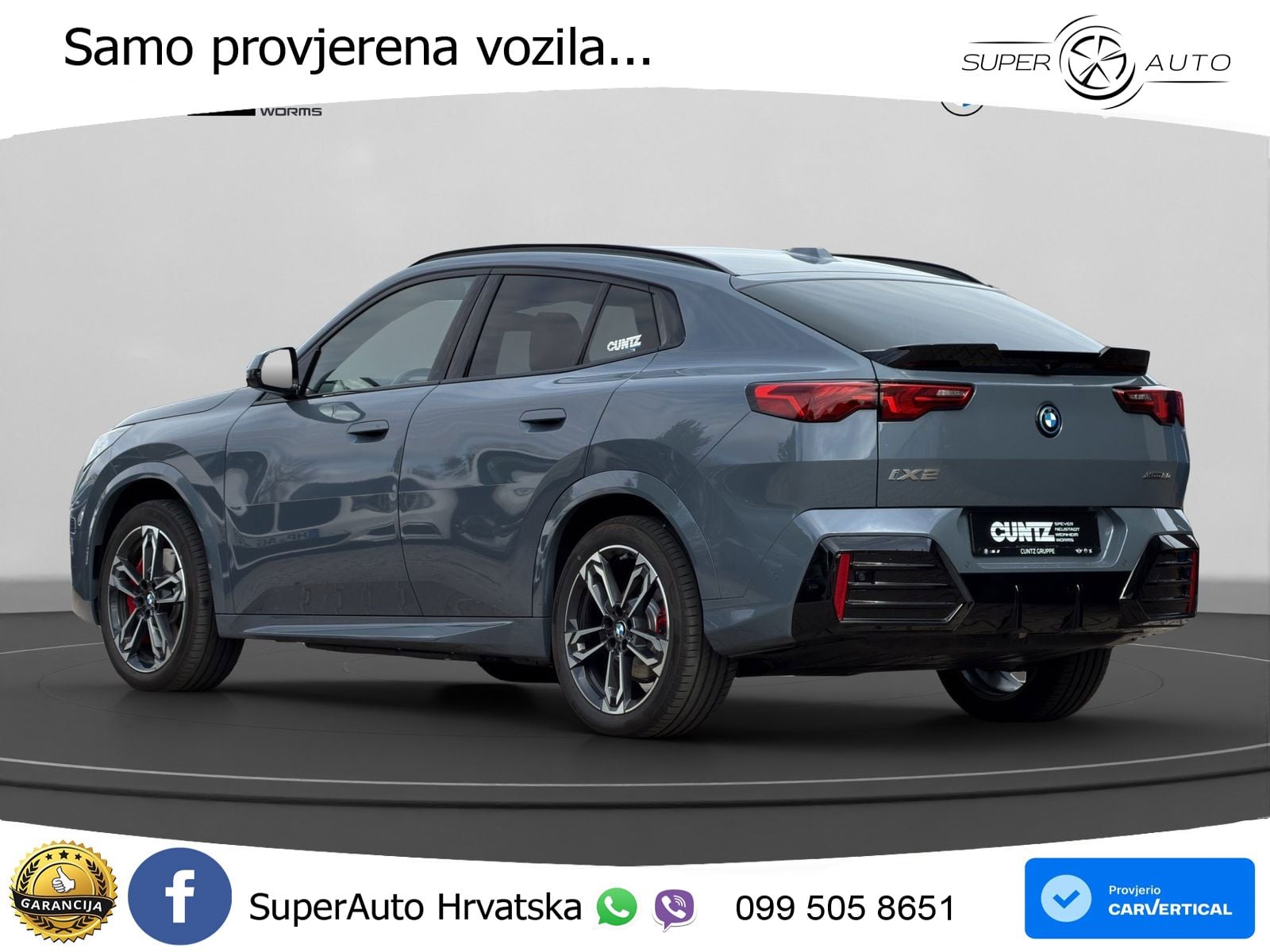 BMW iX2 66.5 kWh (313 KS) xDrive30 LED+GR SJED+ACC
