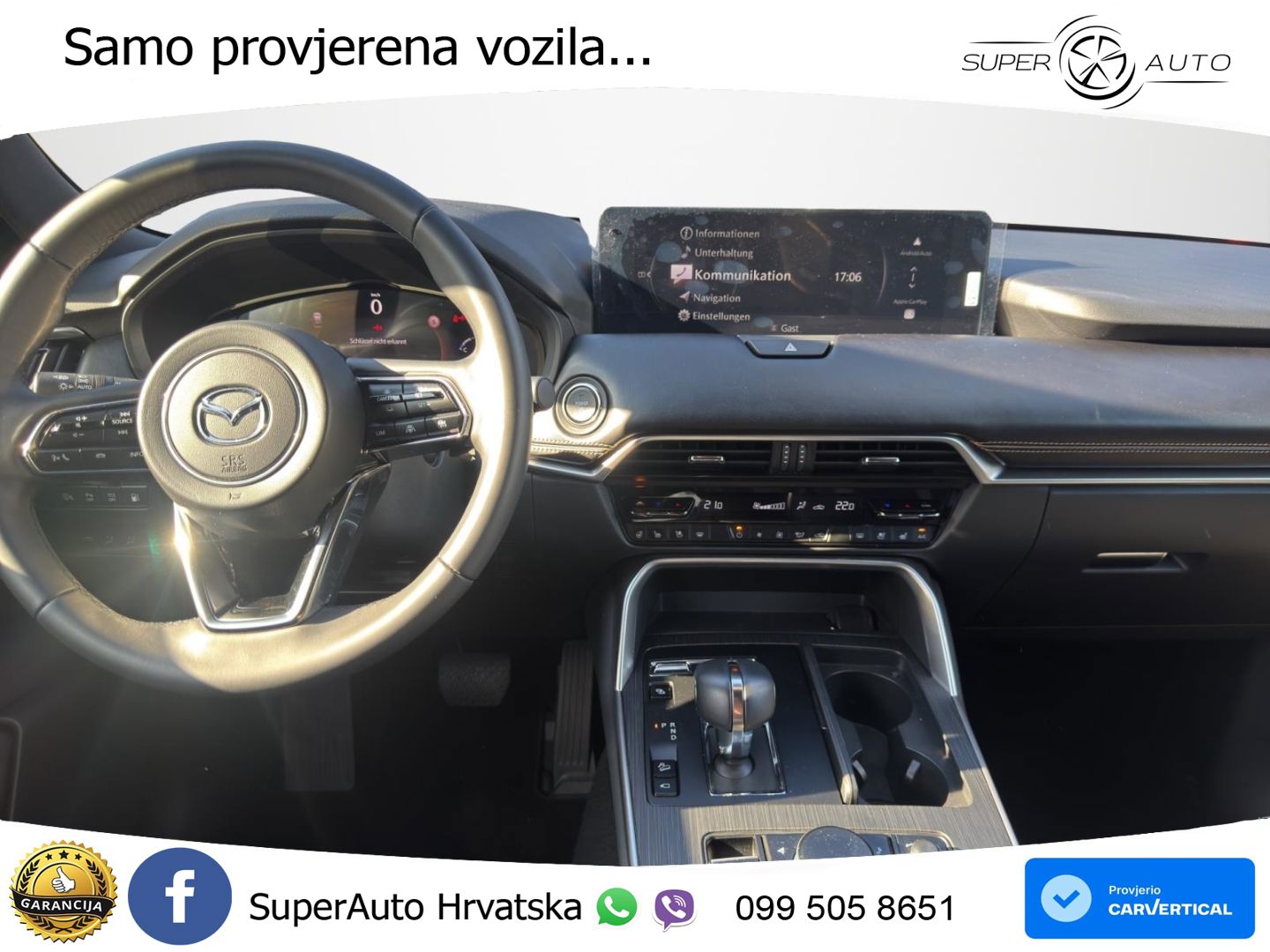 Mazda CX-60 2.5 e-Skyactiv (328 KS) AWD Automatic MATRIX+GR SJED+KAM