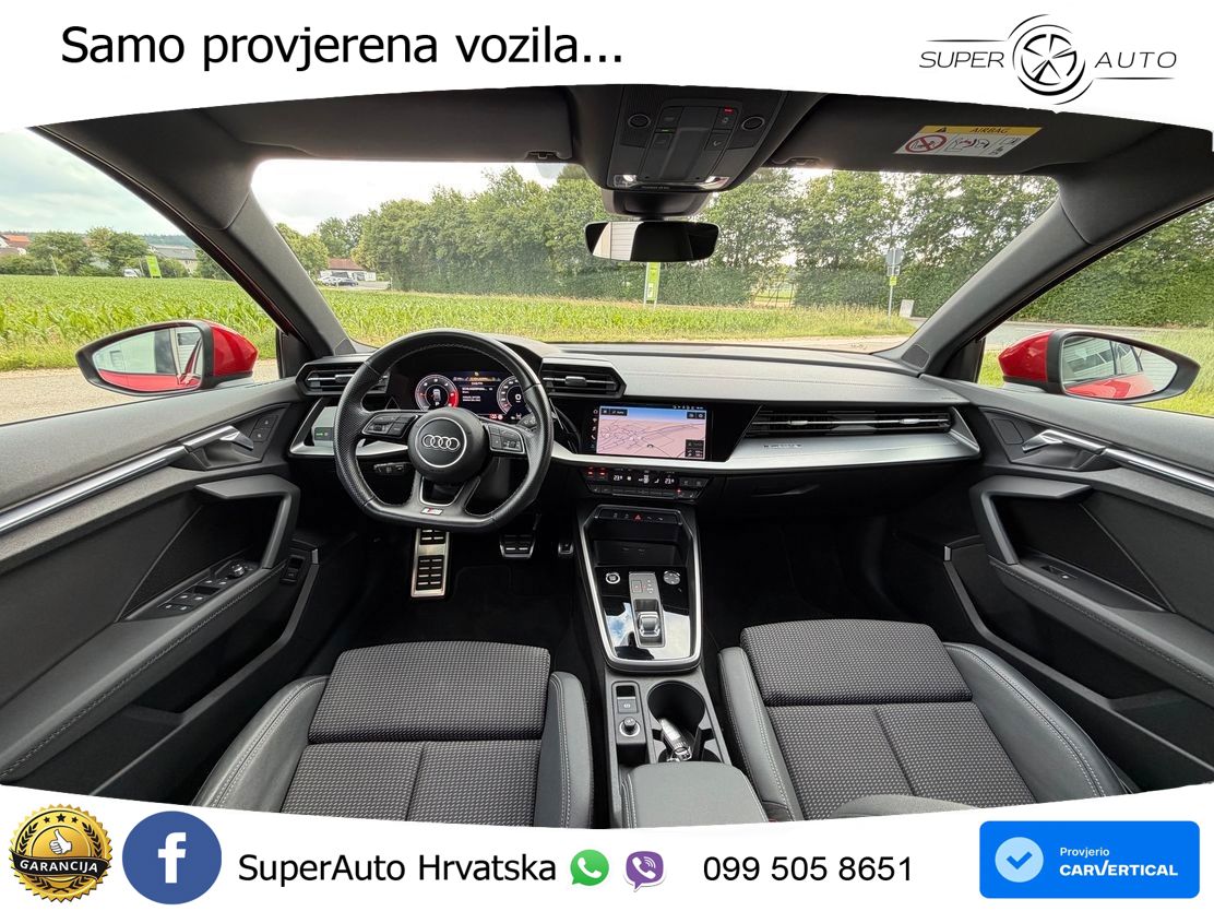 Audi A3 40 TDI (200 KS) quattro S tronic S line LED+GR SJED+ACC