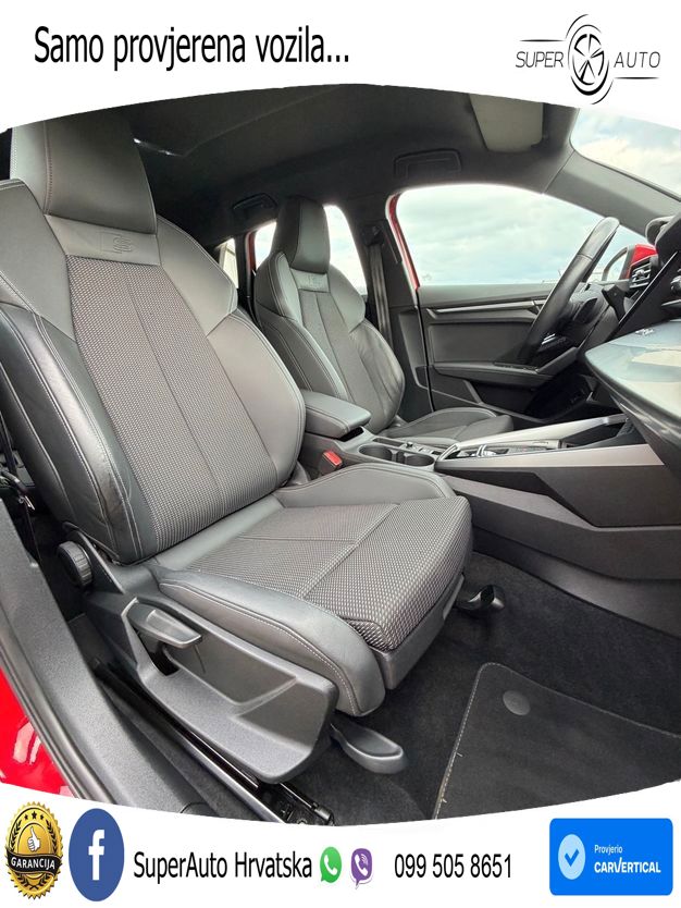 Audi A3 40 TDI (200 KS) quattro S tronic S line LED+GR SJED+ACC