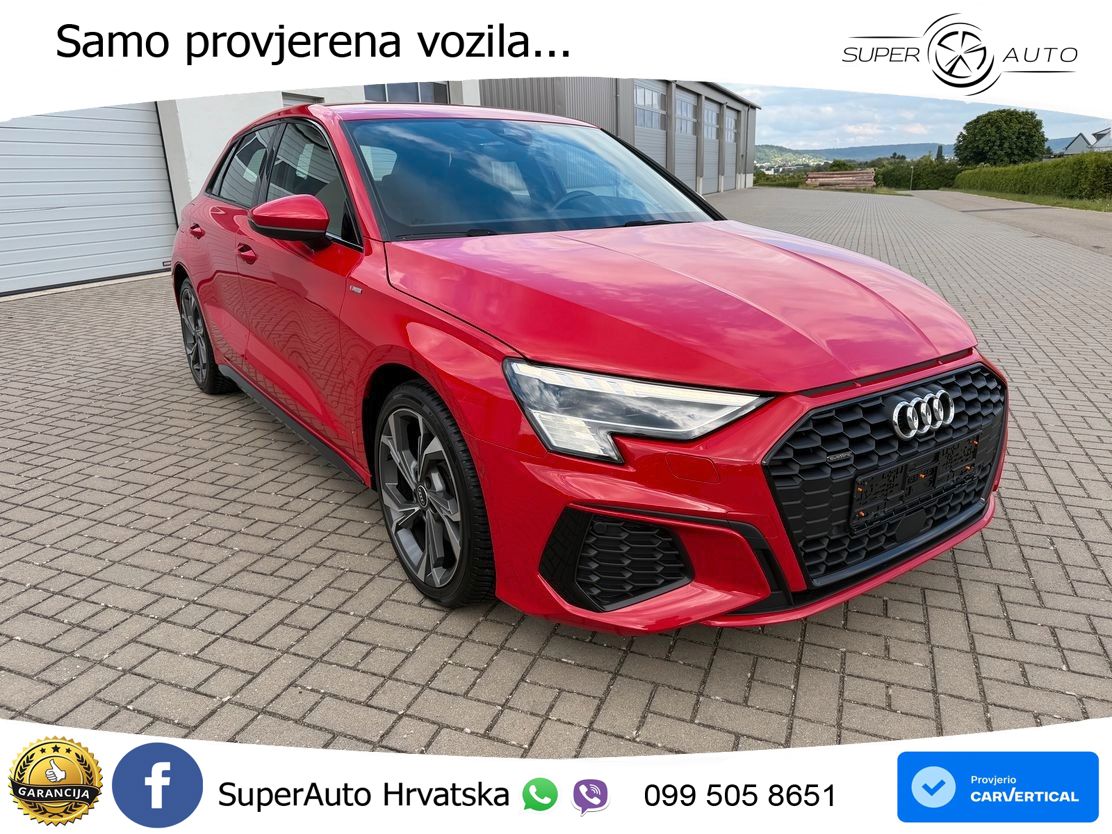 Audi A3 40 TDI (200 KS) quattro S tronic S line LED+GR SJED+ACC
