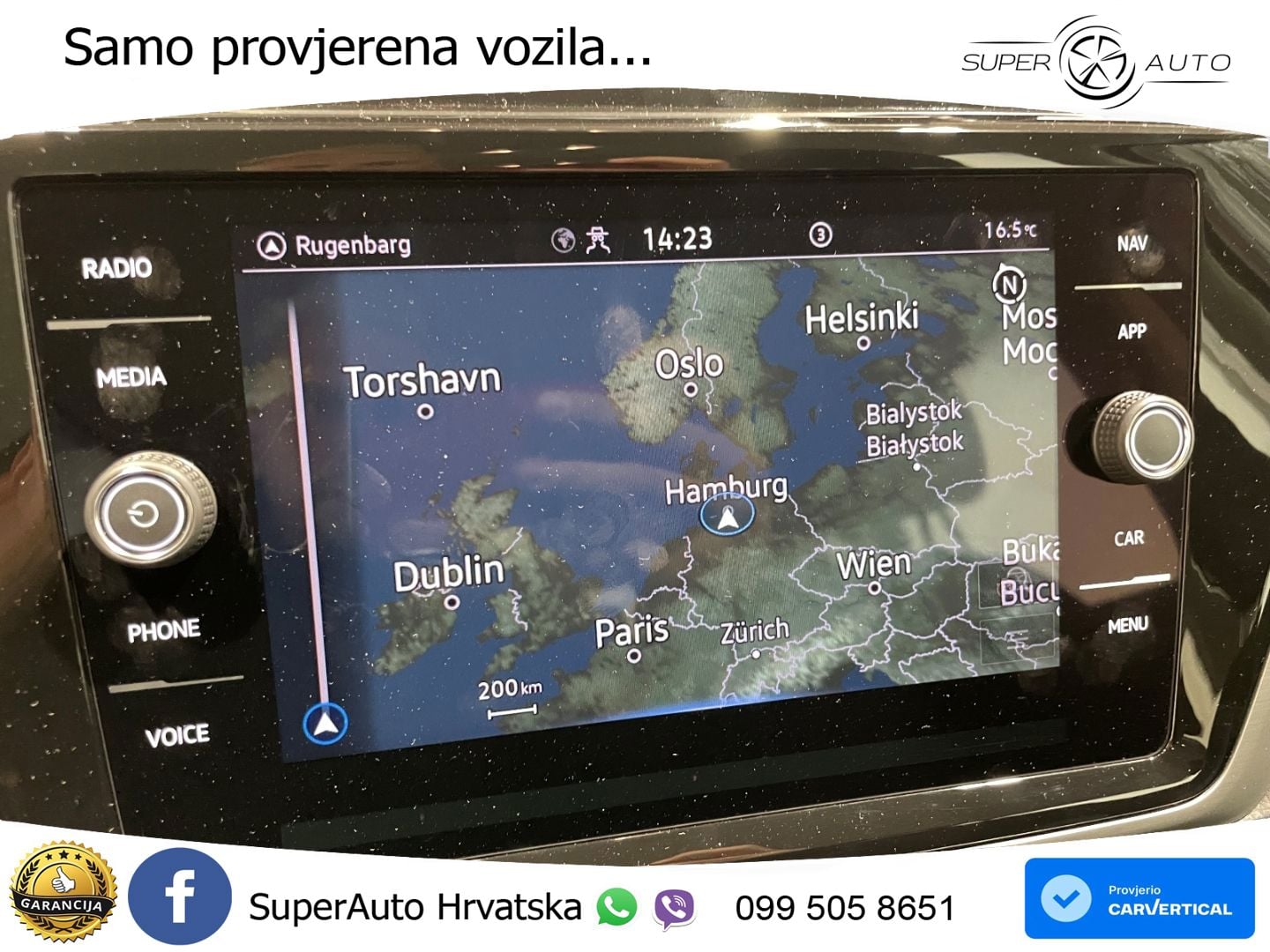 VW Touran LED+GR SJED+ACC