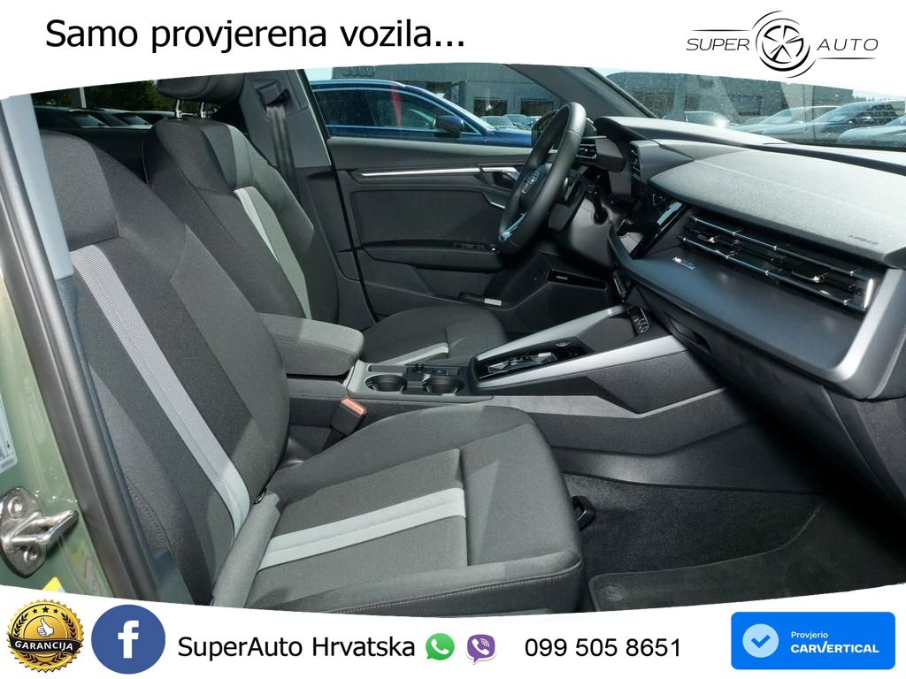 Audi A3 Sportback 30 TFSI (116 KS) Mild Hybrid S tronic advanced LED+GR SJED+ACC