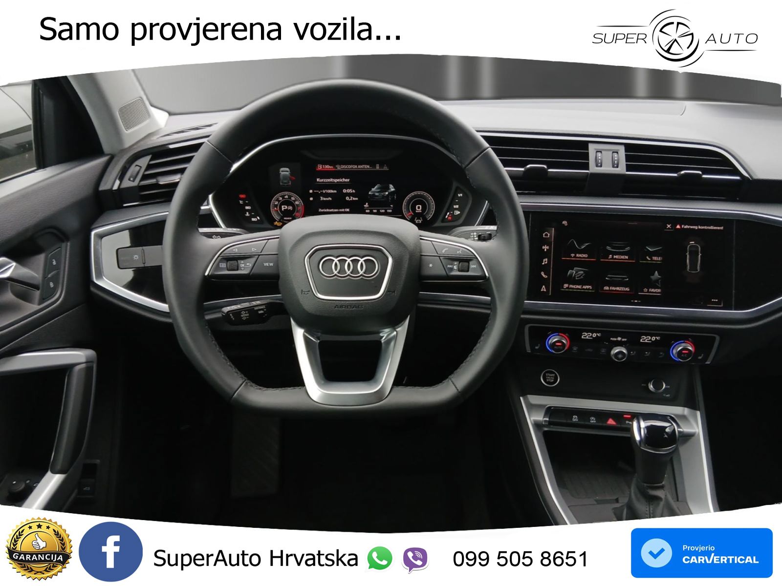 Audi Q3 1.5 TFSI (150 KS) S tronic LED+GR SJED+ACC