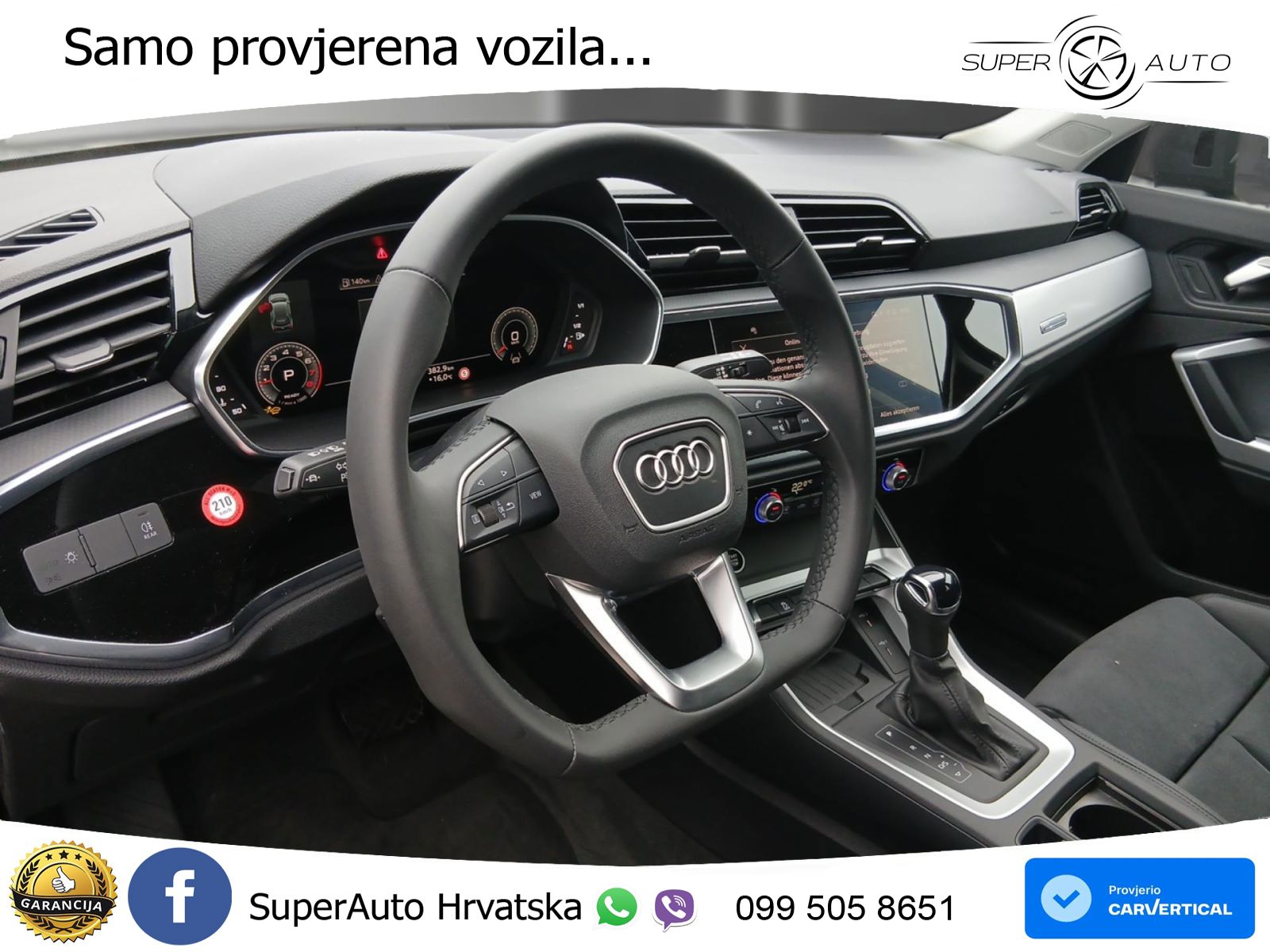Audi Q3 1.5 TFSI (150 KS) S tronic LED+GR SJED+ACC
