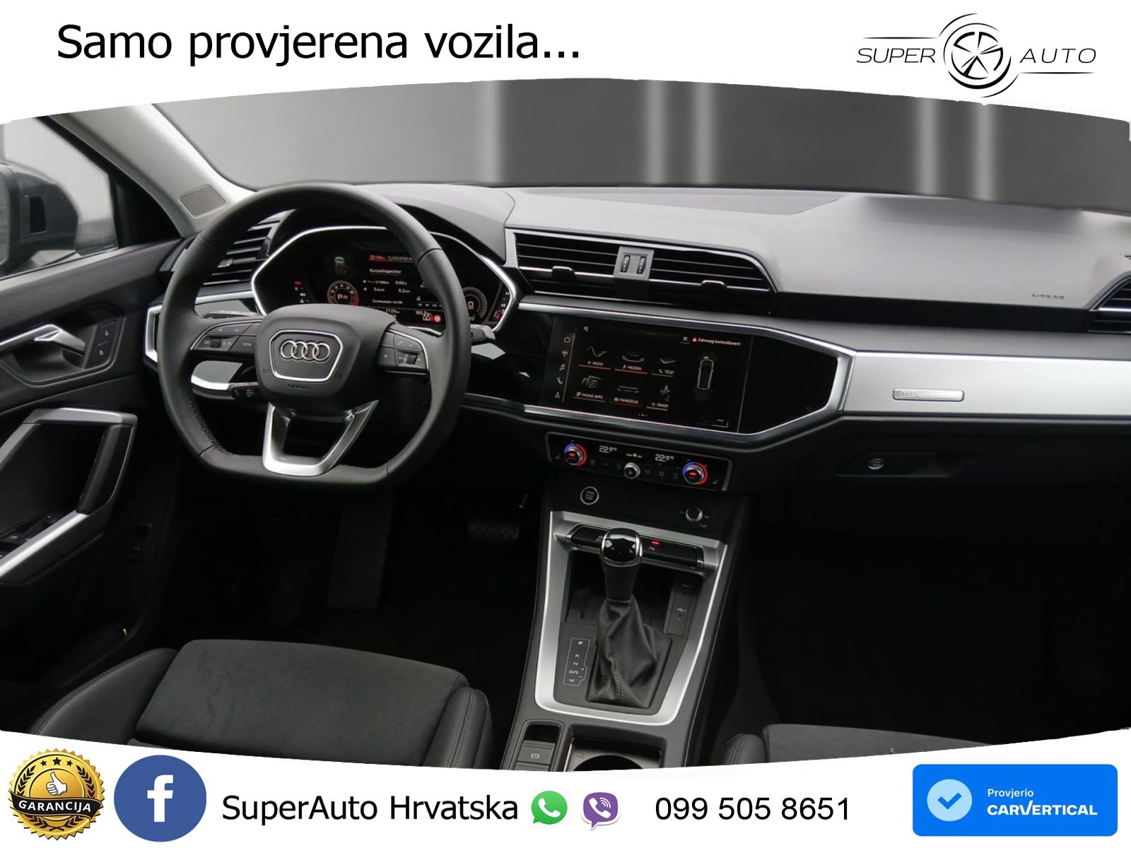 Audi Q3 1.5 TFSI (150 KS) S tronic LED+GR SJED+ACC