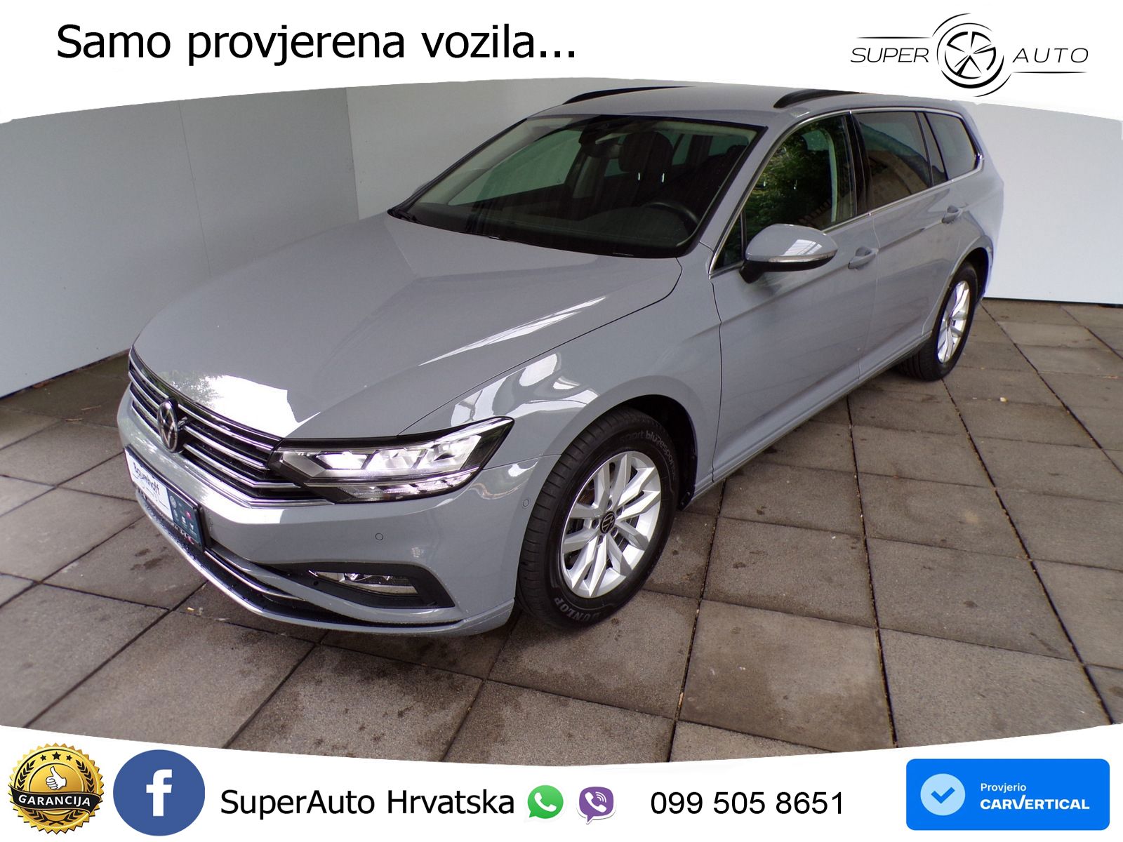 Volkswagen Passat Variant 2.0 TDI (150 KS) DSG Business LED+GR SJED+ACC