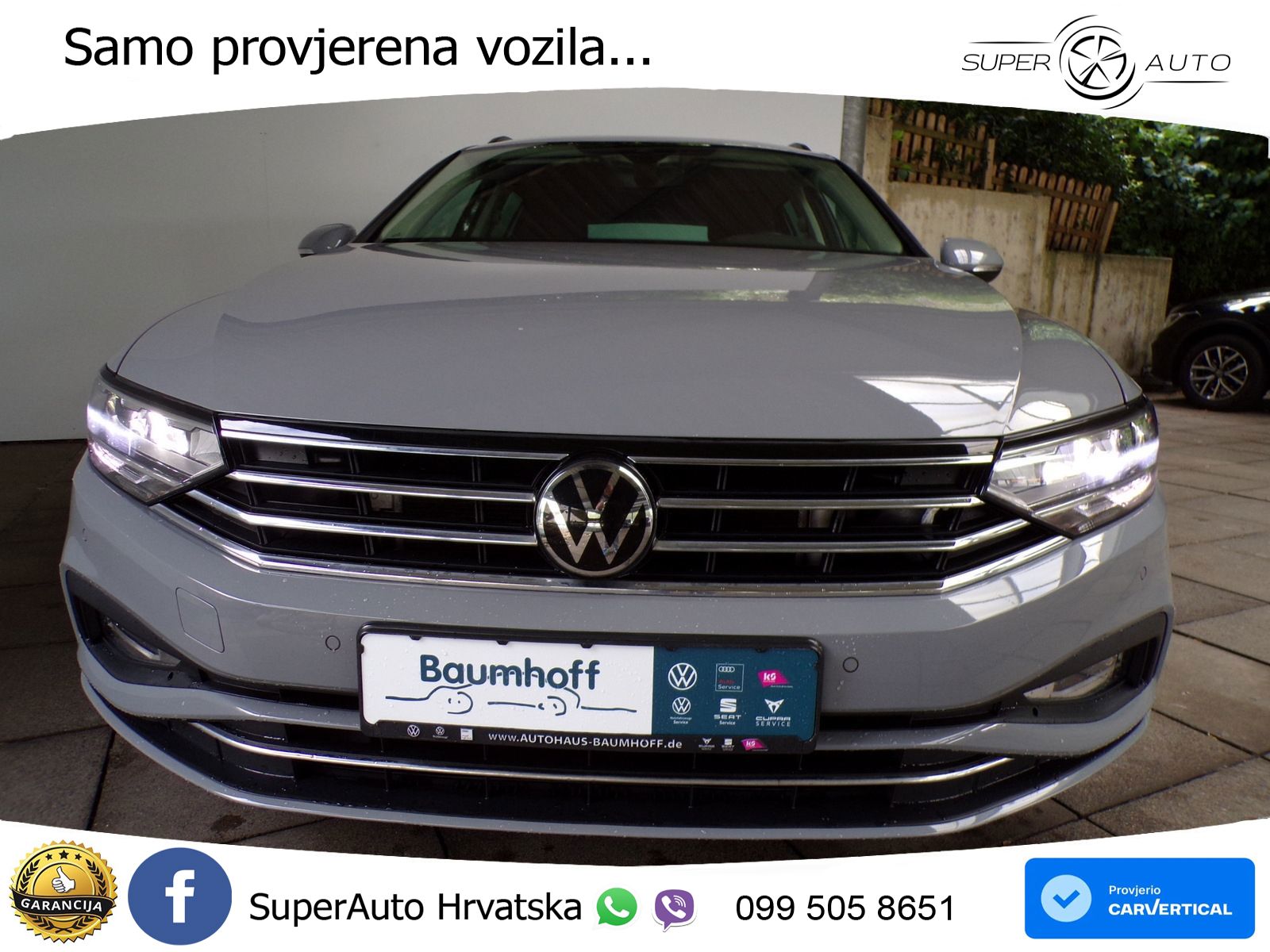 Volkswagen Passat Variant 2.0 TDI (150 KS) DSG Business LED+GR SJED+ACC