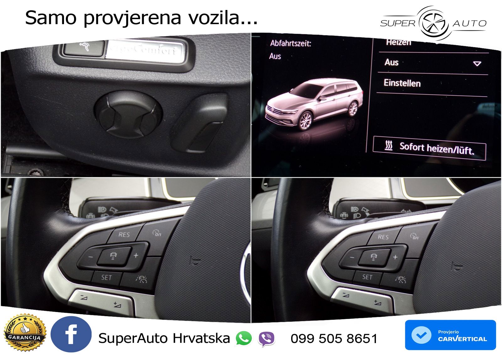 Volkswagen Passat Variant 2.0 TDI (150 KS) DSG Business LED+GR SJED+ACC