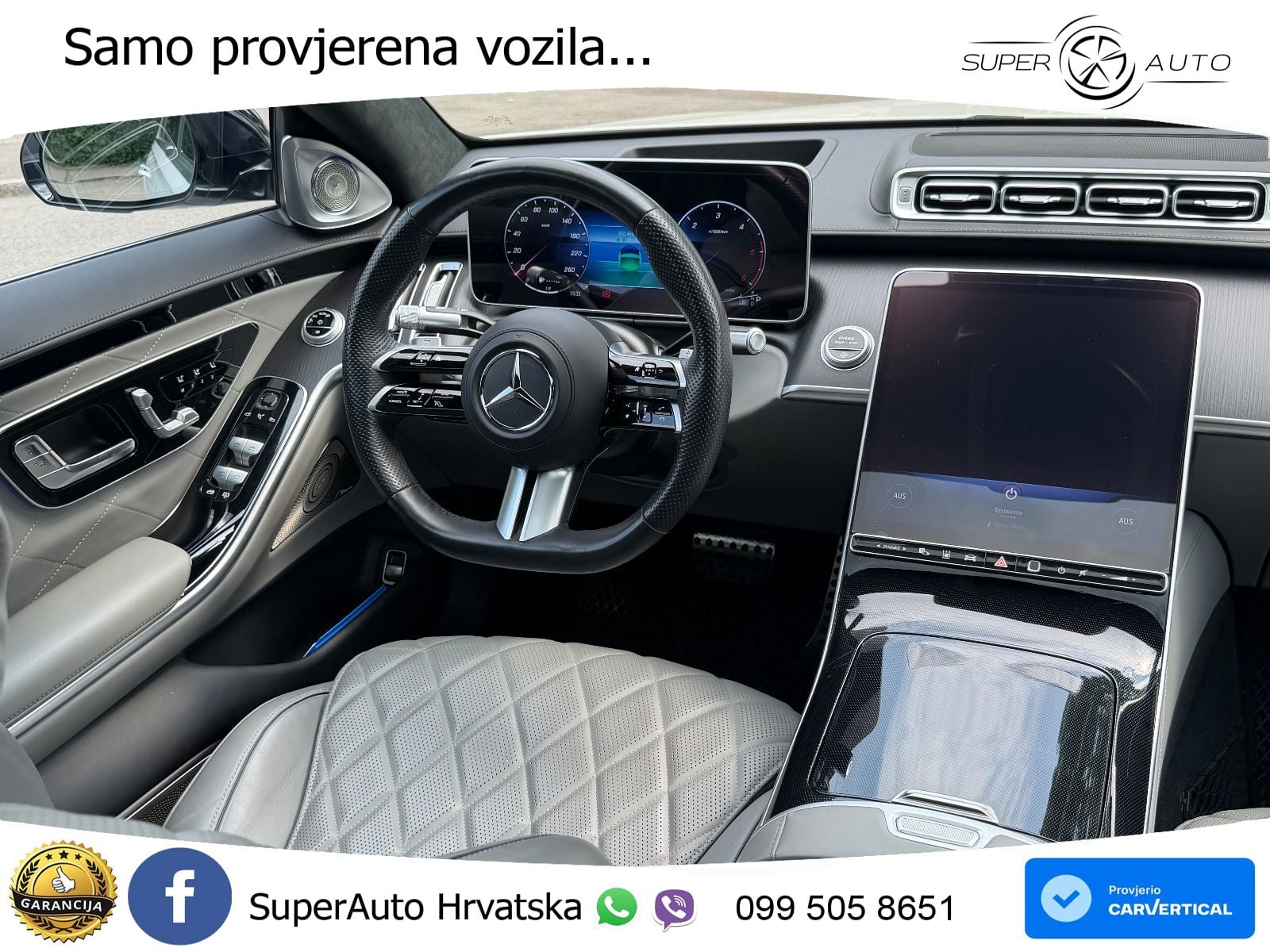 Mercedes S 450d (367 KS) EQ Boost 4MATIC 9G-TRONIC AMG ACC+HEAD+4xGR SJED+360+PANO