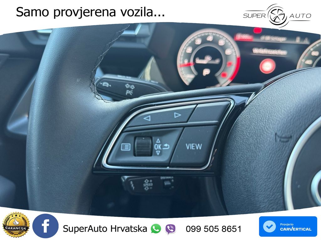 Audi A3 Sportback 30 TFSI (116 KS) Mild Hybrid S tronic advanced LED+GR SJED+ACC