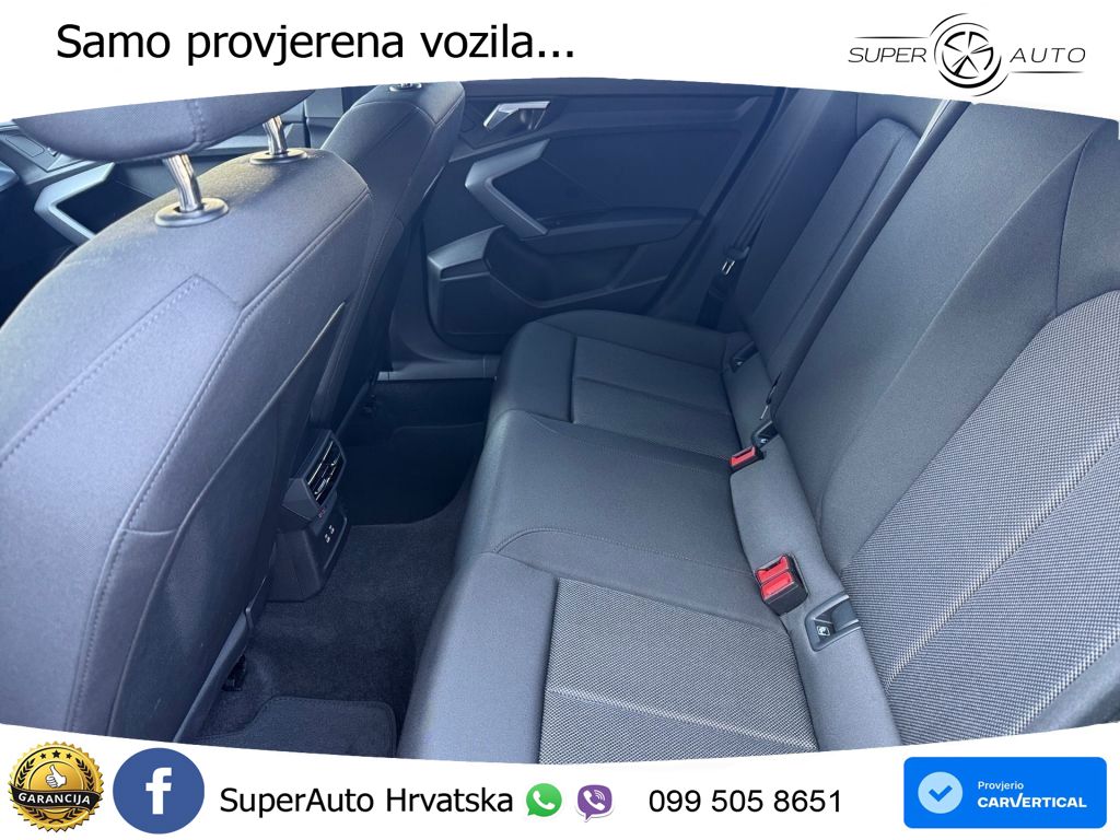 Audi A3 Sportback 30 TFSI (116 KS) Mild Hybrid S tronic advanced LED+GR SJED+ACC