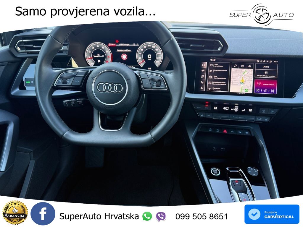 Audi A3 Sportback 30 TFSI (116 KS) Mild Hybrid S tronic advanced LED+GR SJED+ACC