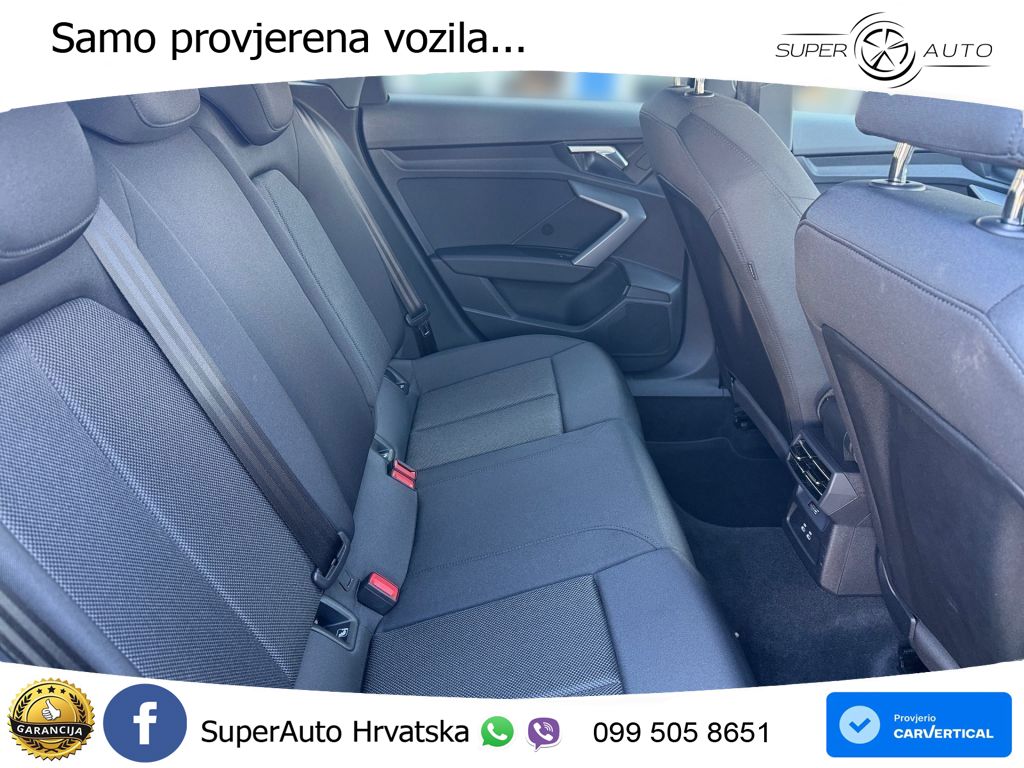 Audi A3 Sportback 30 TFSI (116 KS) Mild Hybrid S tronic advanced LED+GR SJED+ACC