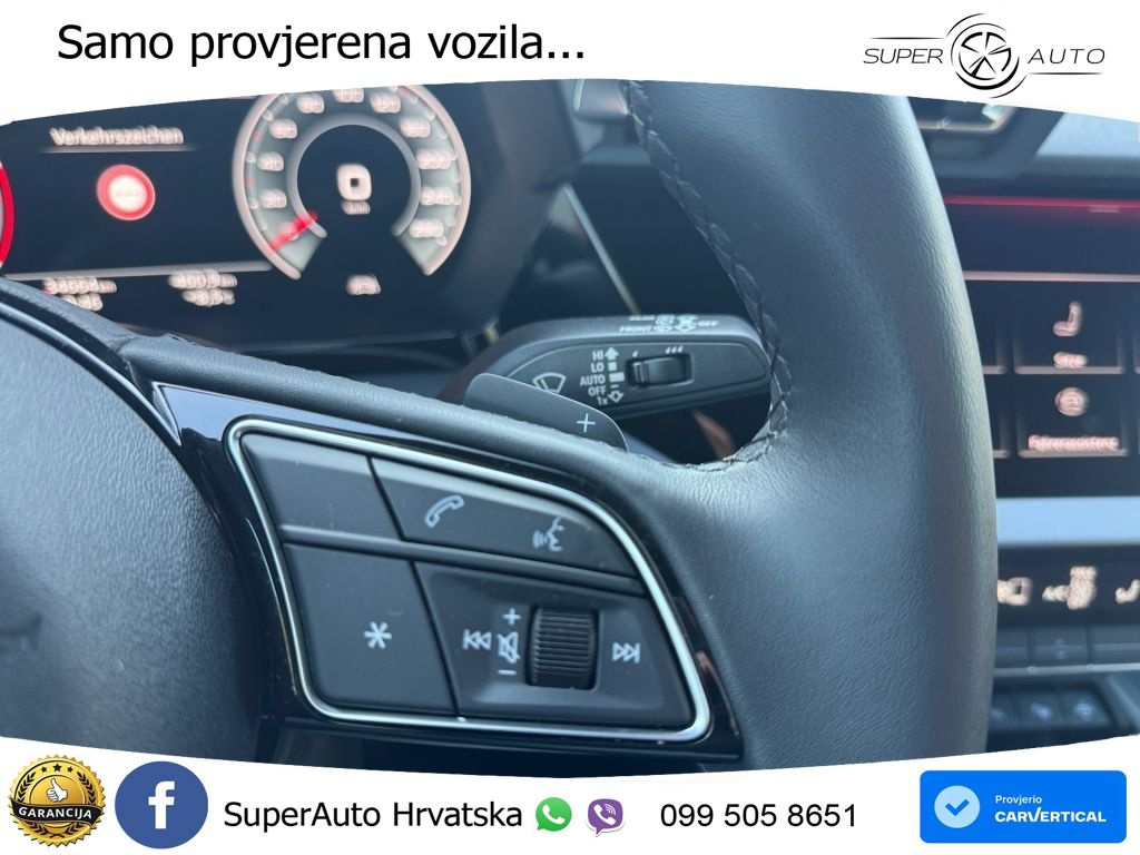 Audi A3 Sportback 30 TFSI (116 KS) Mild Hybrid S tronic advanced LED+GR SJED+ACC