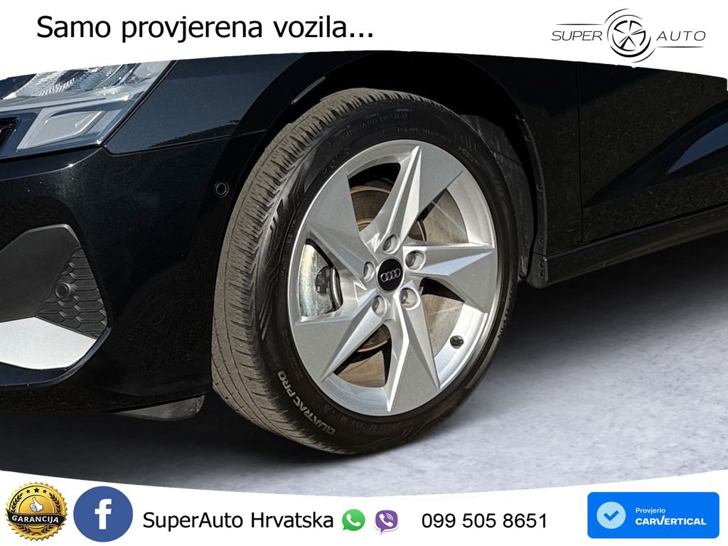 Audi A3 Sportback 30 TFSI (116 KS) Mild Hybrid S tronic advanced LED+GR SJED+ACC