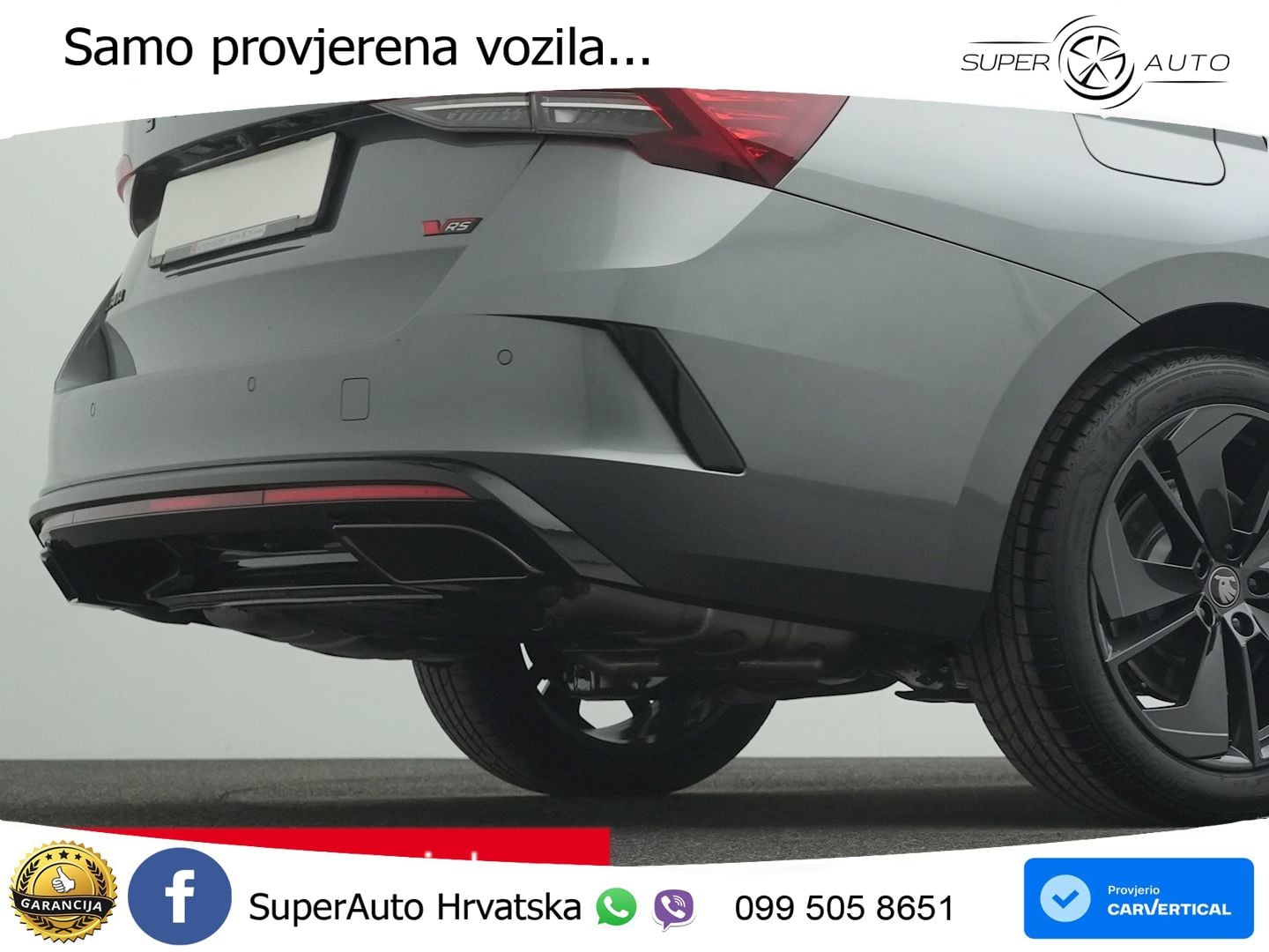 Škoda Octavia Combi RS 2.0 TSI (265 KS) DSG MATRIX+GR SJED+KAM
