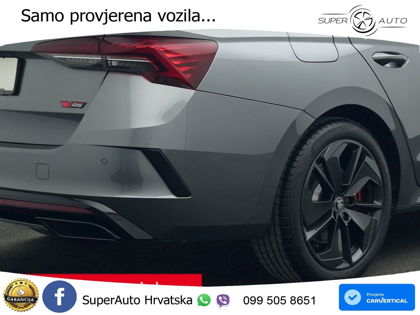 Škoda Octavia Combi RS 2.0 TSI (265 KS) DSG MATRIX+GR SJED+KAM