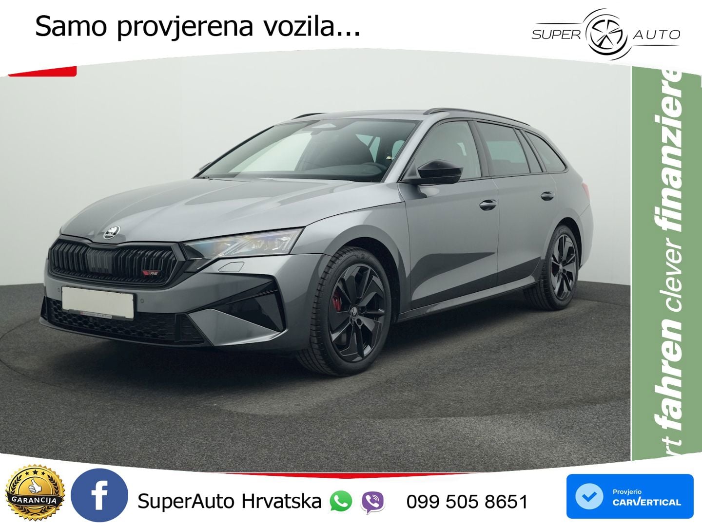 Škoda Octavia Combi RS 2.0 TSI (265 KS) DSG MATRIX+GR SJED+KAM