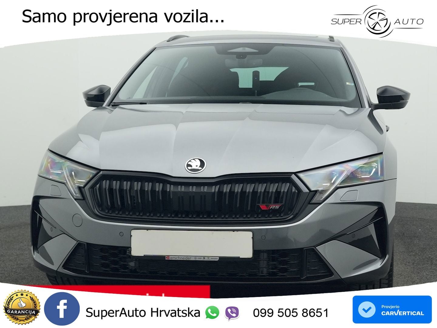 Škoda Octavia Combi RS 2.0 TSI (265 KS) DSG MATRIX+GR SJED+KAM