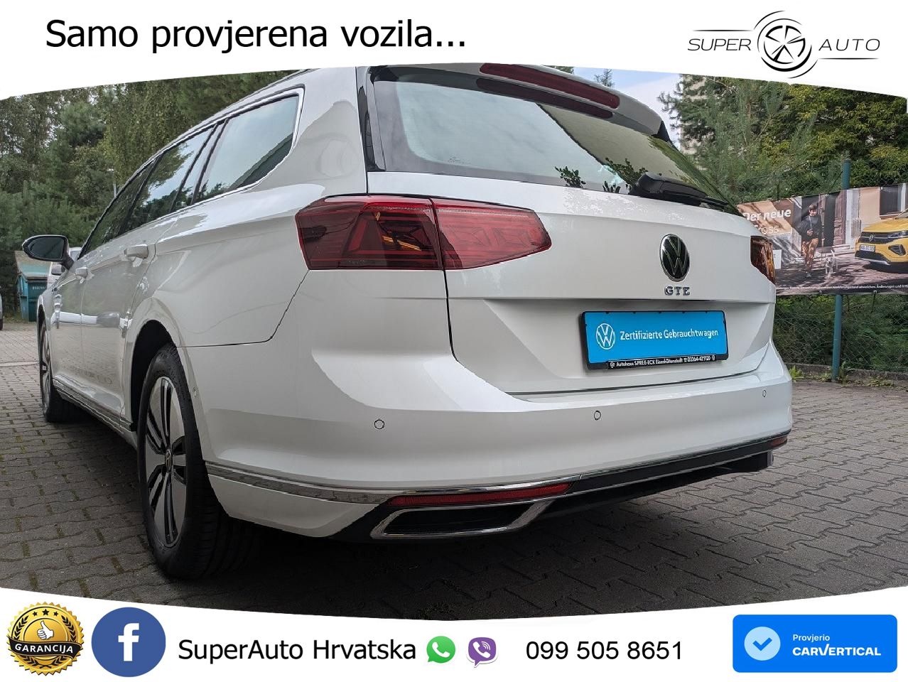 Volkswagen Passat Variant GTE 1.4 TSI (218 KS) DSG LED+GR SJED+ACC