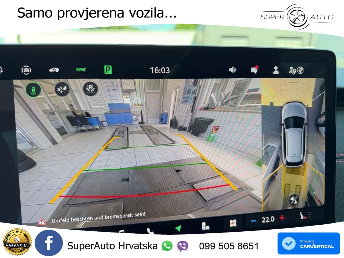 Škoda Octavia Combi RS 2.0 TSI (265 KS) DSG MATRIX+GR SJED+KAM