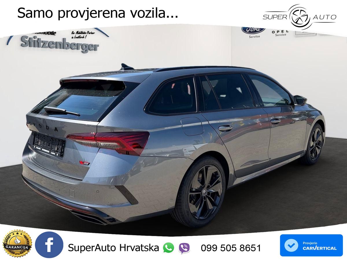 Škoda Octavia Combi RS 2.0 TSI (265 KS) DSG MATRIX+GR SJED+KAM