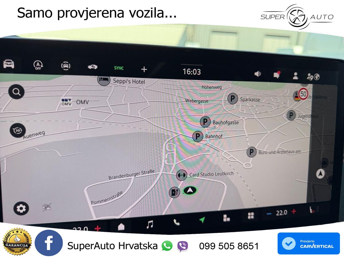 Škoda Octavia Combi RS 2.0 TSI (265 KS) DSG MATRIX+GR SJED+KAM