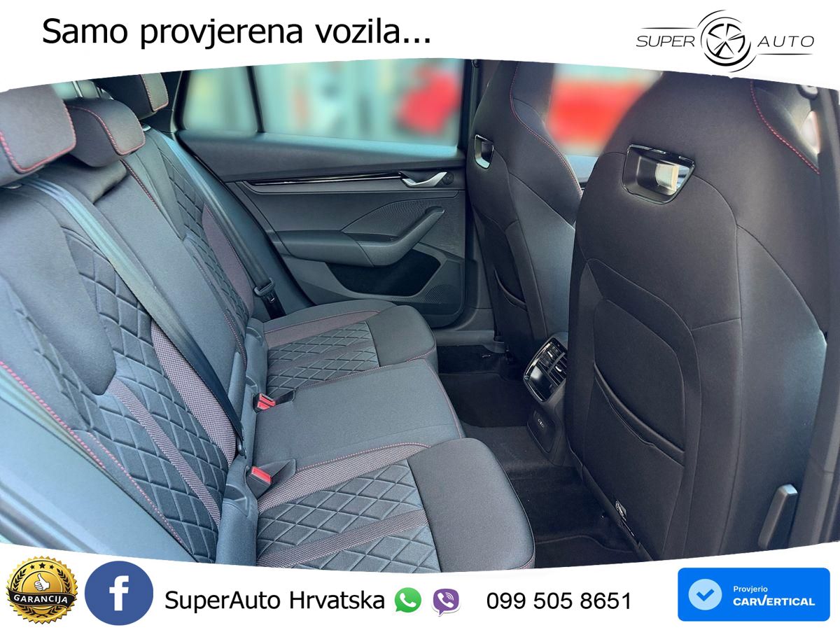Škoda Octavia Combi RS 2.0 TSI (265 KS) DSG MATRIX+GR SJED+KAM