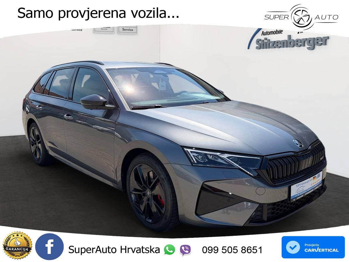 Škoda Octavia Combi RS 2.0 TSI (265 KS) DSG MATRIX+GR SJED+KAM