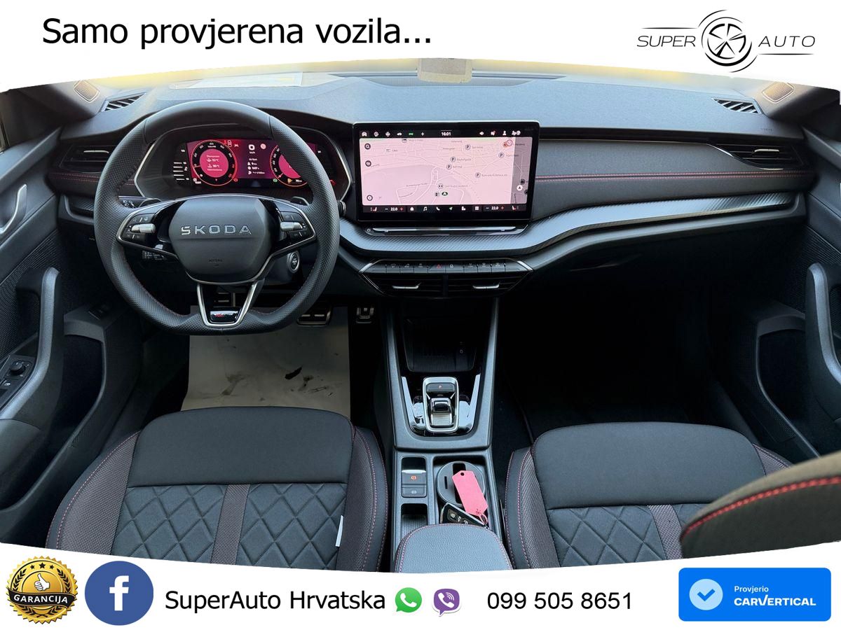 Škoda Octavia Combi RS 2.0 TSI (265 KS) DSG MATRIX+GR SJED+KAM