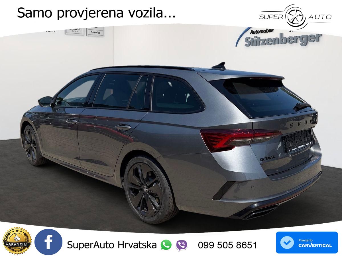 Škoda Octavia Combi RS 2.0 TSI (265 KS) DSG MATRIX+GR SJED+KAM