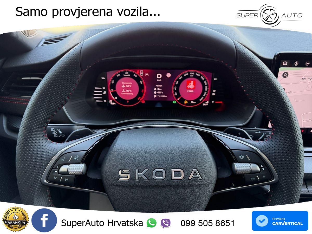 Škoda Octavia Combi RS 2.0 TSI (265 KS) DSG MATRIX+GR SJED+KAM