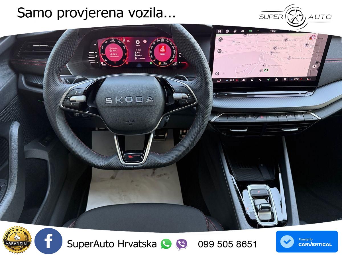 Škoda Octavia Combi RS 2.0 TSI (265 KS) DSG MATRIX+GR SJED+KAM