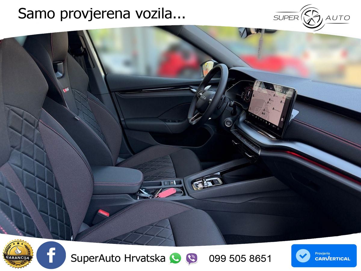 Škoda Octavia Combi RS 2.0 TSI (265 KS) DSG MATRIX+GR SJED+KAM