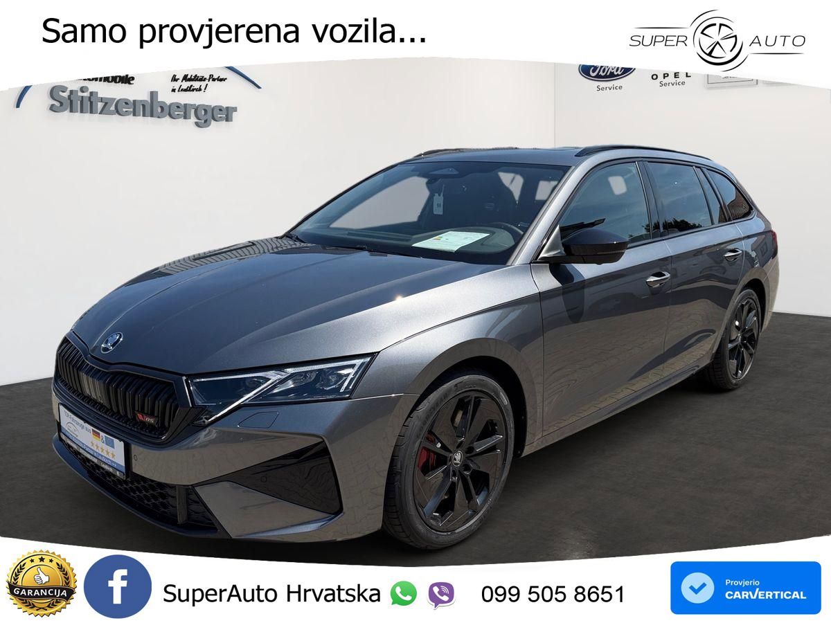 Škoda Octavia Combi RS 2.0 TSI (265 KS) DSG MATRIX+GR SJED+KAM