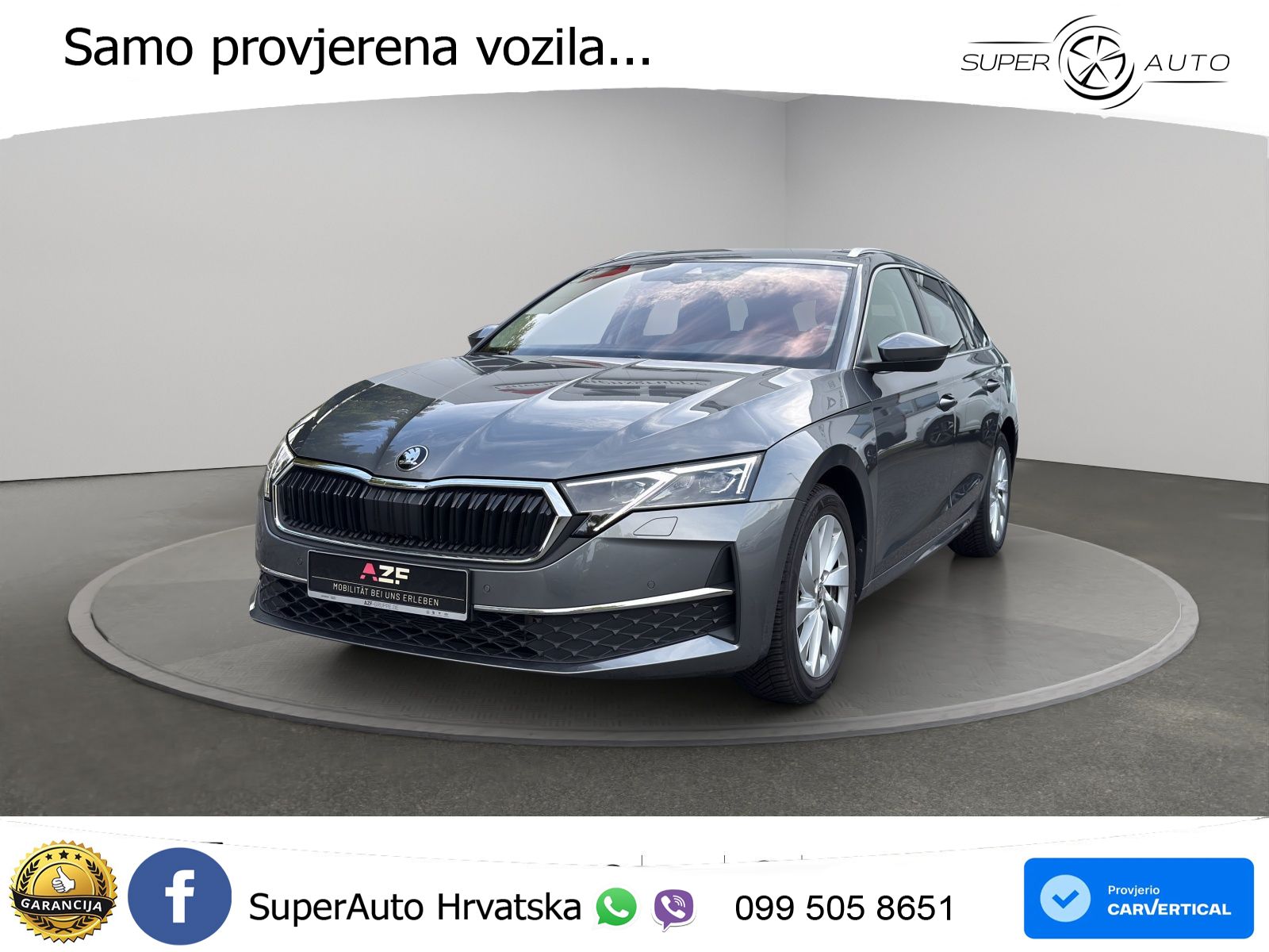 Škoda Octavia Combi 1.5 TSI (116 KS) DSG LED+GR SJED+ACC