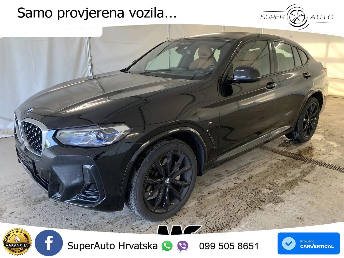 BMW X4 30d (286 KS) xDrive Steptronic M Sport LED+GR SJED+ACC