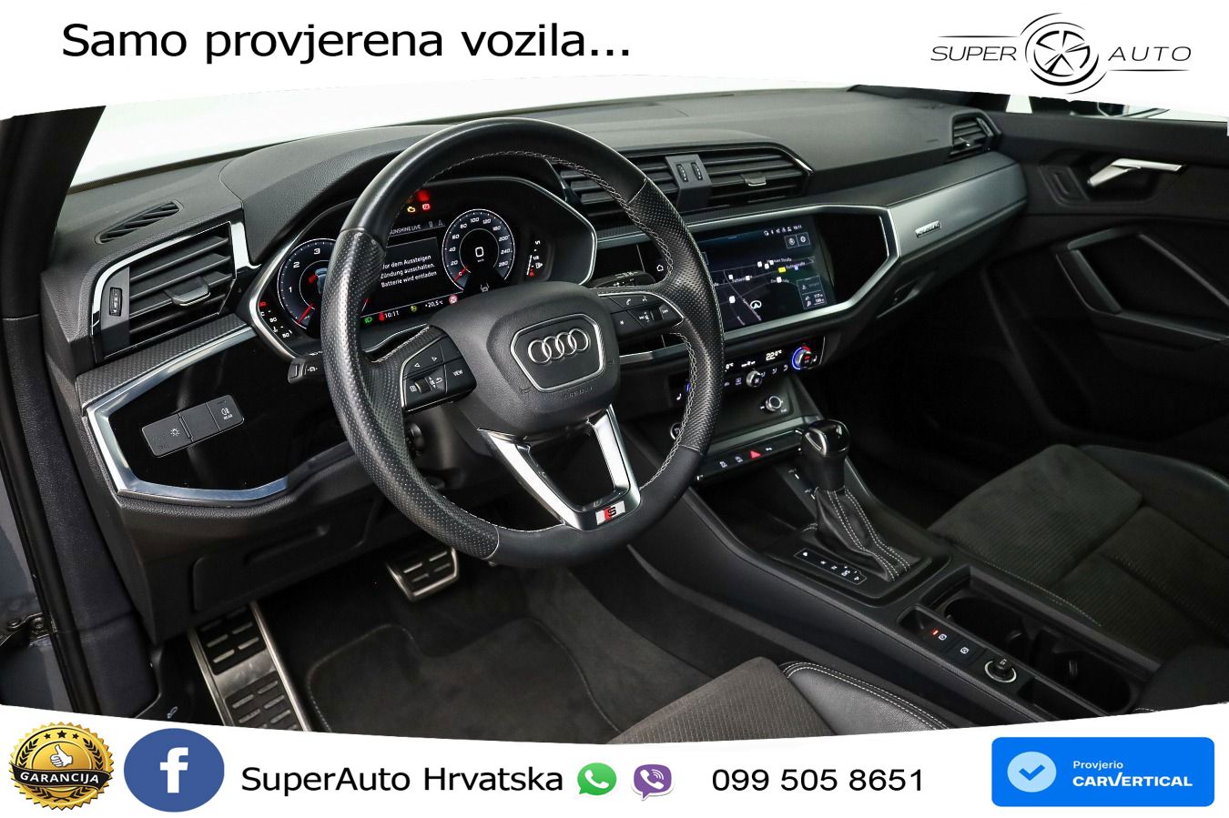 Audi Q3 40 TDI (200 KS) quattro S tronic S line LED+GR SJED+ACC